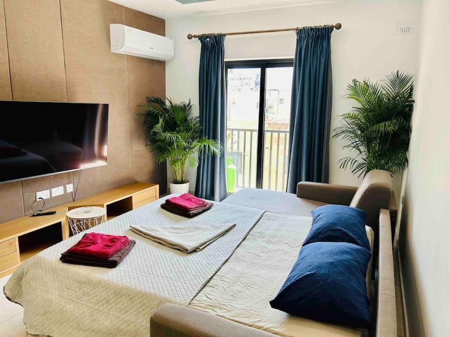 Cosy Home Close To The Sea, King-Size Bed St. Paul's Bay Exterior foto